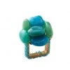 Kim Seybert Sea Stone Napkin Ring In Seafoam, Set Of 4