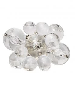 Kim Seybert Cloud Napkin Ring In Clear, Set Of 4 Napkin Rings