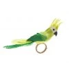 Kim Seybert Parakeet Napkin Ring In Green, Set Of 4