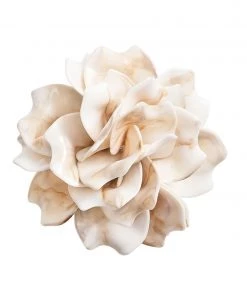 Kim Seybert Napkin Rings Dahlia Napkin Ring In Ivory, Set Of 4