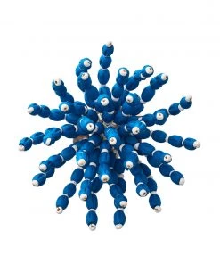 Kim Seybert Reed Napkin Ring In Blue & White, Set Of 4 Napkin Rings