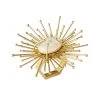 Kim Seybert Flare Napkin Ring In Gold, Set Of 4 Napkin Rings