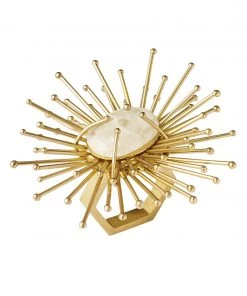 Kim Seybert Flare Napkin Ring In Gold, Set Of 4 Napkin Rings