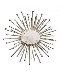 Kim Seybert Flare Napkin Ring In Silver & Crystal, Set Of 4