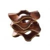 Kim Seybert Napkin Rings Pavilion Napkin Ring In Brown & Gold, Set Of 4