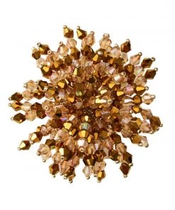 Kim Seybert Brilliant Napkin Ring In Gold, Set Of 4 Napkin Rings