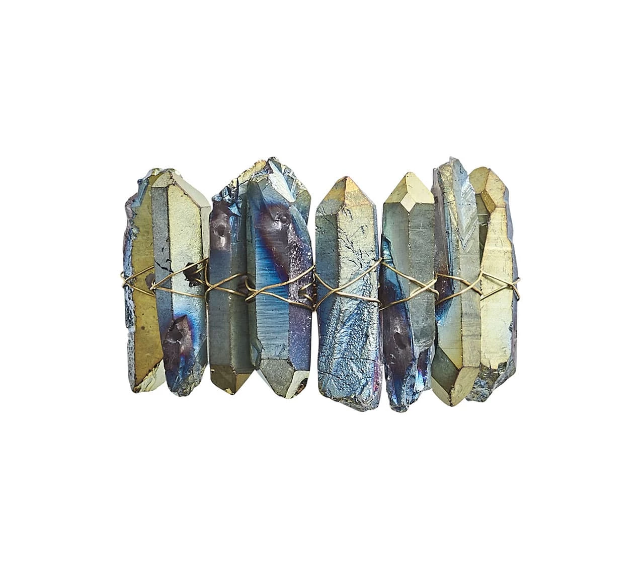 Kim Seybert Radiant Napkin Ring In Midnight, Set Of 4