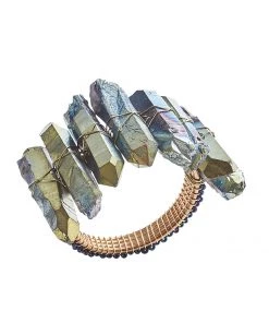 Kim Seybert Radiant Napkin Ring In Midnight, Set Of 4