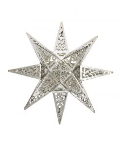 Kim Seybert Napkin Rings Stardust Napkin Ring In Silver, Set Of 4