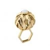 Kim Seybert Napkin Rings Orb Napkin Ring In Gold, Set Of 4
