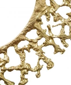 Kim Seybert Molten Charger In Gold, Set Of 4 Placemats