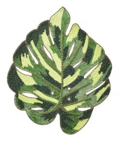 Kim Seybert Belize Placemat In Green, Set Of 4 Placemats