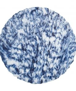 Kim Seybert Placemats Waves Placemat In White & Navy, Set Of 4