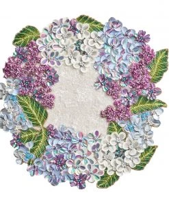Kim Seybert Hydrangea Placemat In Multi, Set Of 2 Placemats