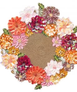 Kim Seybert Dahlia Placemat In Multi, Set Of 2