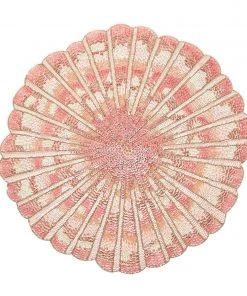 Kim Seybert Triton Placemat In Ivory & Blush, Set Of 2 Placemats