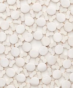 Kim Seybert Round Bamboo Placemat In White, Set Of 4 Placemats