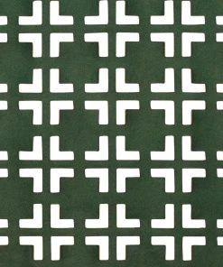 Kim Seybert Grid Placemat In Hunter & Sage, Set Of 4 Placemats