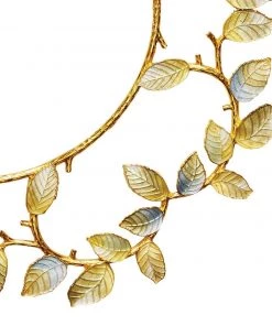 Kim Seybert Laurel Charger In Gold & Silver, Set Of 4