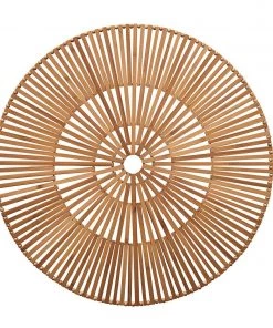 Kim Seybert Spoke Placemat In Brown, Set Of 4