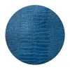 Kim Seybert Croco Placemat In Sapphire, Set Of 4