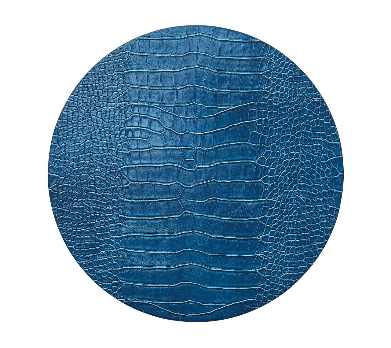 Kim Seybert Croco Placemat In Sapphire, Set Of 4