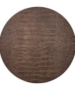 Kim Seybert Placemats Croco Placemat In Taupe, Set Of 4