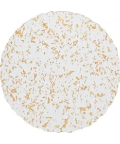 Kim Seybert Stardust Placemat In Clear & Gold, Set Of 4