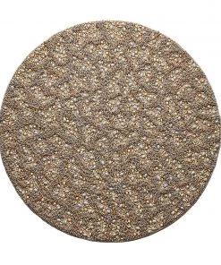 Kim Seybert Bouclé Placemat In Gold & Silver, Set Of 2