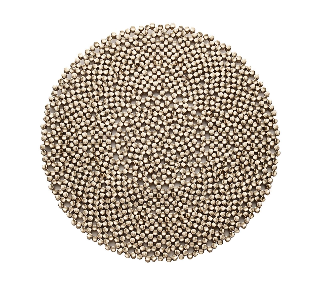 Kim Seybert Gilded Channel Placemat In Gold, Set Of 4