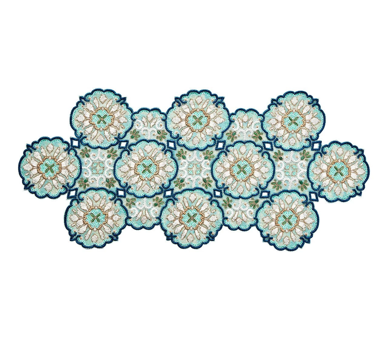 Kim Seybert Lisbon Runner In Multi Table Runners