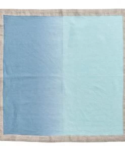 Kim Seybert Dip Dye Napkin In Sky & Blue, Set Of 4 Napkins