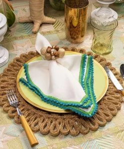 Kim Seybert Boho Placemat In Natural, Set Of 4