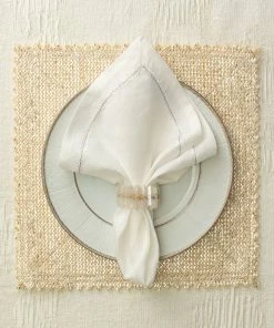 Kim Seybert Stamped Reversible Placemat In Silver & Gold, Set Of 4 Placemats