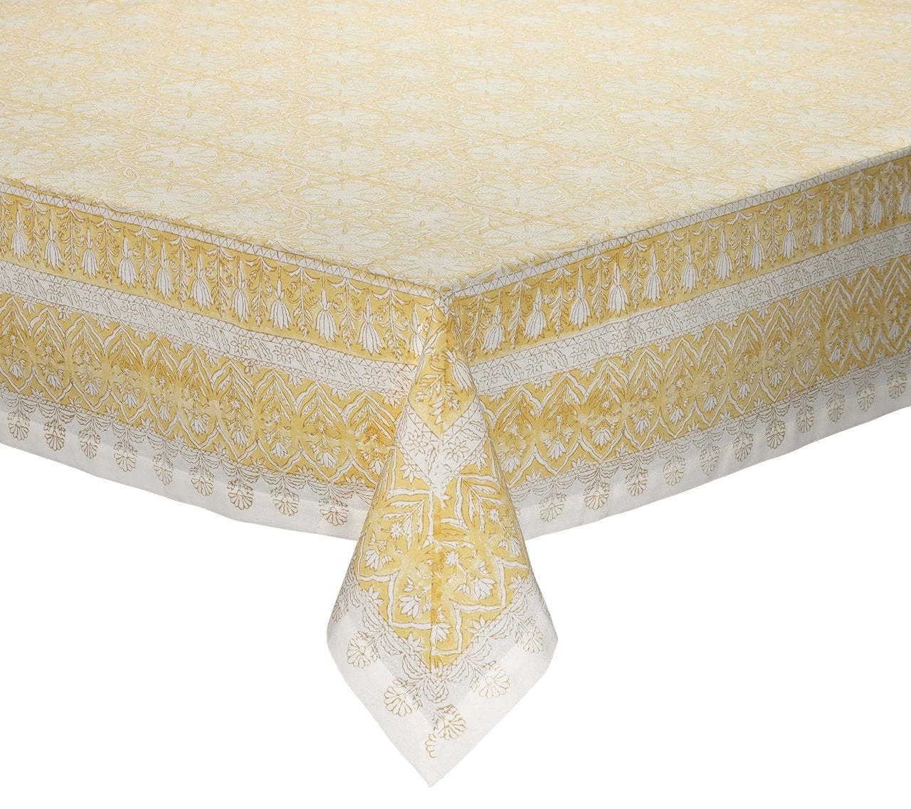 Kim Seybert Provence Tablecloth In Yellow