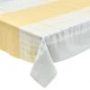 Kim Seybert Tablecloths Duo Dye Tablecloth In Yellow & Gray