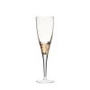 Kim Seybert Glassware Paillette White Wine Glass In Gold, Set Of 4