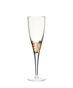 Kim Seybert Glassware Paillette White Wine Glass In Gold, Set Of 4