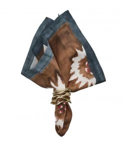 Kim Seybert Napkins Foliage Napkin In Beige, Taupe & Gray, Set Of 4