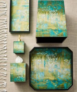 Kim Seybert Home Decor Mirage Tissue Box