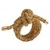 Kim Seybert Glam Knot Napkin Ring In Gold, Set Of 4