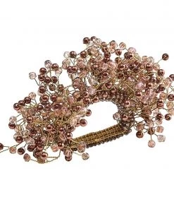 Kim Seybert Spray Napkin Ring In Multi, Set Of 4