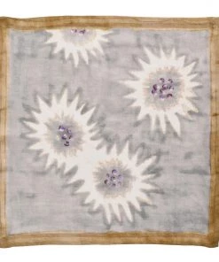 Kim Seybert Foliage Napkin In Natural & Gray, Set Of 4