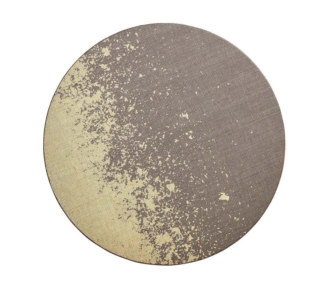 Kim Seybert Metafoil Placemat In Taupe & Gold, Set Of 4